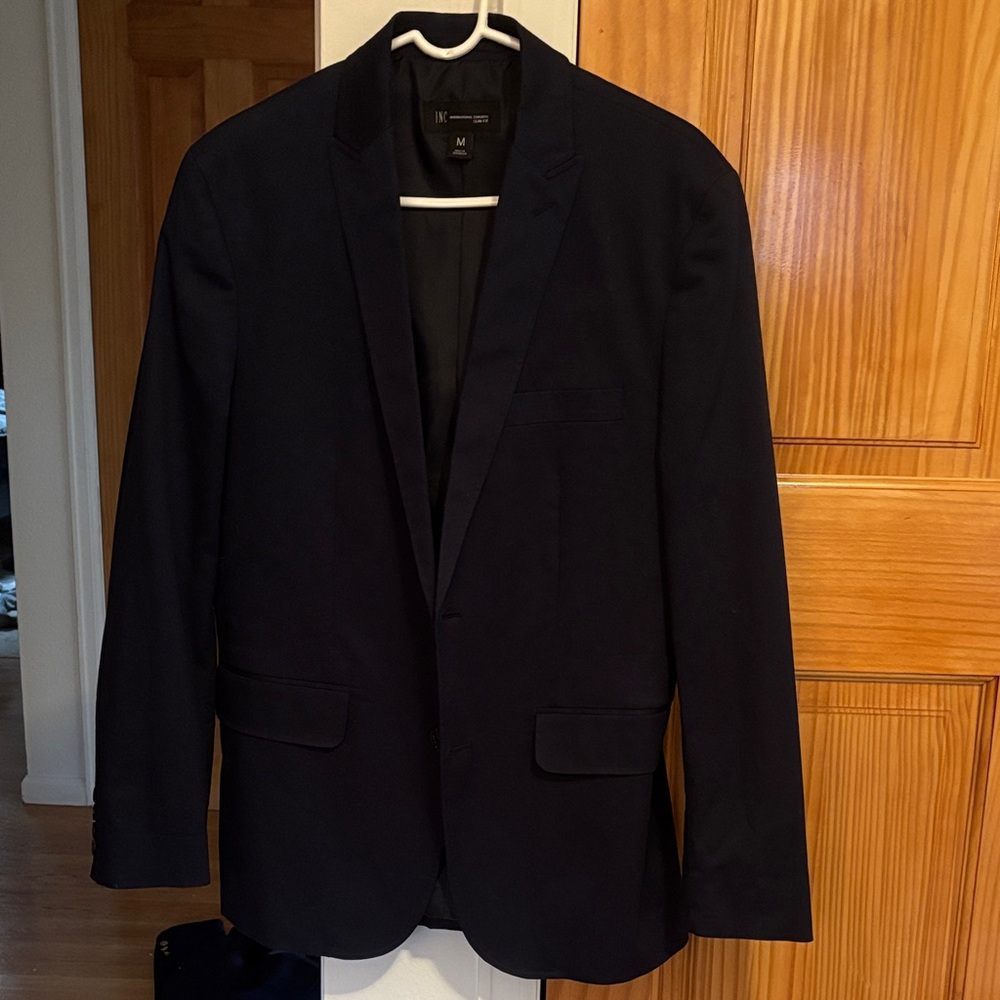 INC International Concepts Men's Dark Blazer